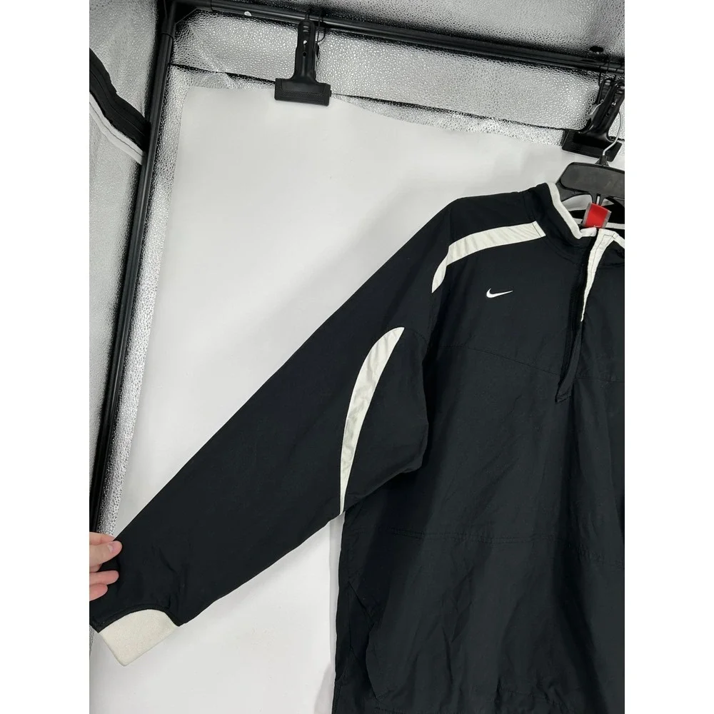 Nike Windbreaker Jacket Mens XL Rutgers Scarlet Knights 1/4 Quarter Zip Pullover